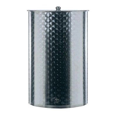 SERBATOIO + COPERCHIO BELVIVERE  INOX SALDATO FIORETT LT  200 CM 56 H.CM 89 1/2F