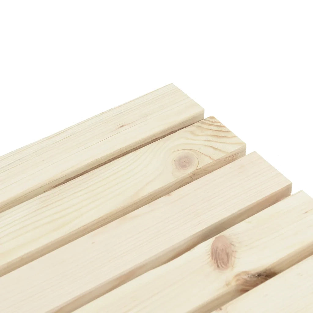 Set Salotto da Giardino 2 pz | Set di Mobili da Esterno in Legno Massello di Abete
