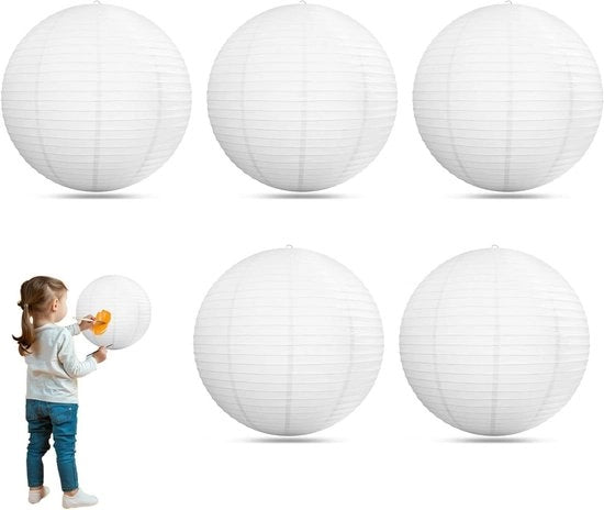 Lanterne a forma di pallone bianche 10 cm - Lampadario per lampade da soffitto per decorazioni di matrimonio accessori per feste articoli per decorazione