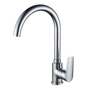 MISCELATORE LAVELLO ONE BOCCA ALTA H33,7CM CROMO