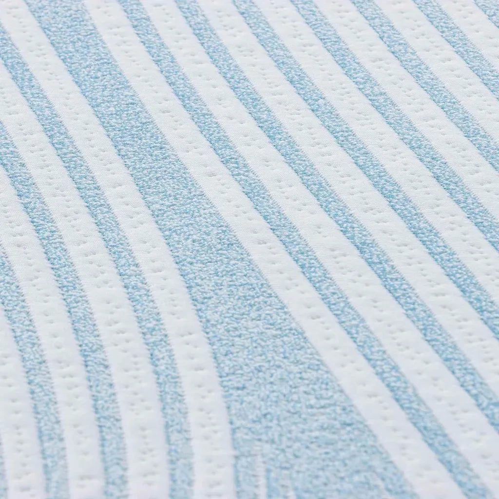 Materasso Bianco 90 x 200 cm Tessuto Jacquard 4106290
