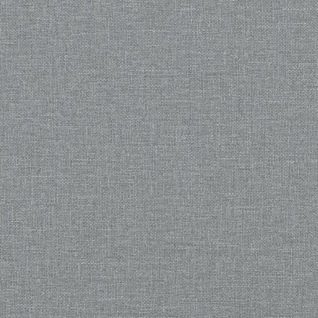 Coussin de tête de lit gris clair 80 cm tissu