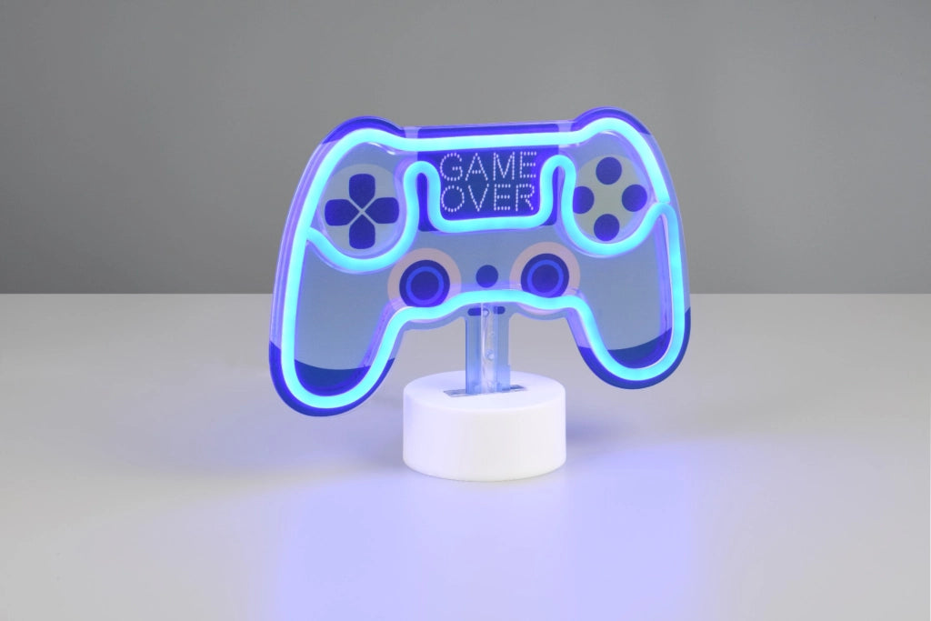 Lampada da tavolo Control blu con LED 2W RL 18 cm IP20