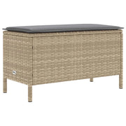 Poggiapiedi da Giardino Beige e Grigio Chiaro 80 x 38 x 42 cm CFW4150833