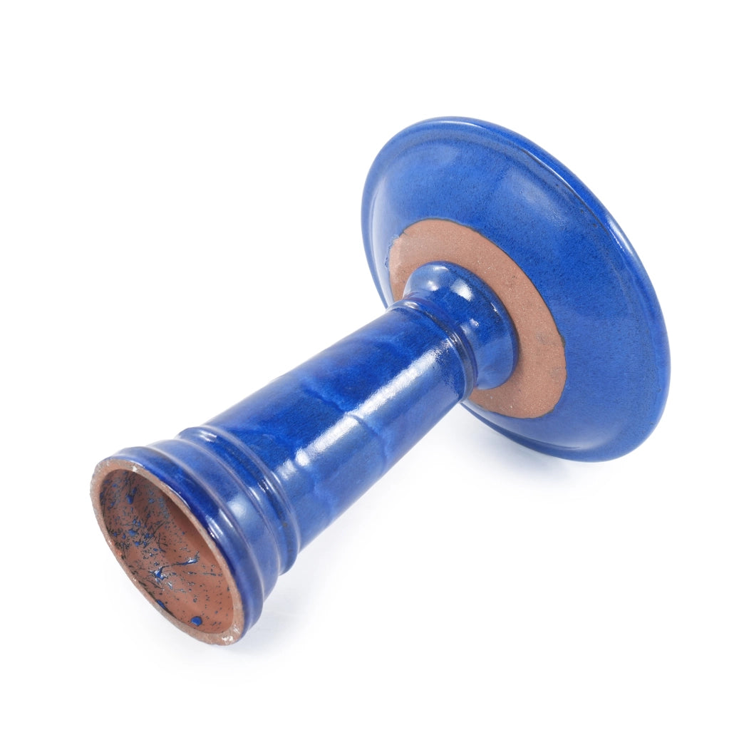 Bagnetto per uccelli in ceramica Ø 31;5 cm blu zaffiro resistente al gelo HOMVRA