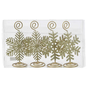 Segnaposto glitter oro