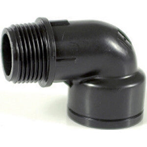 PL RACCORDO POLIPROP GOMITO 90 MAS/FEM 3/4