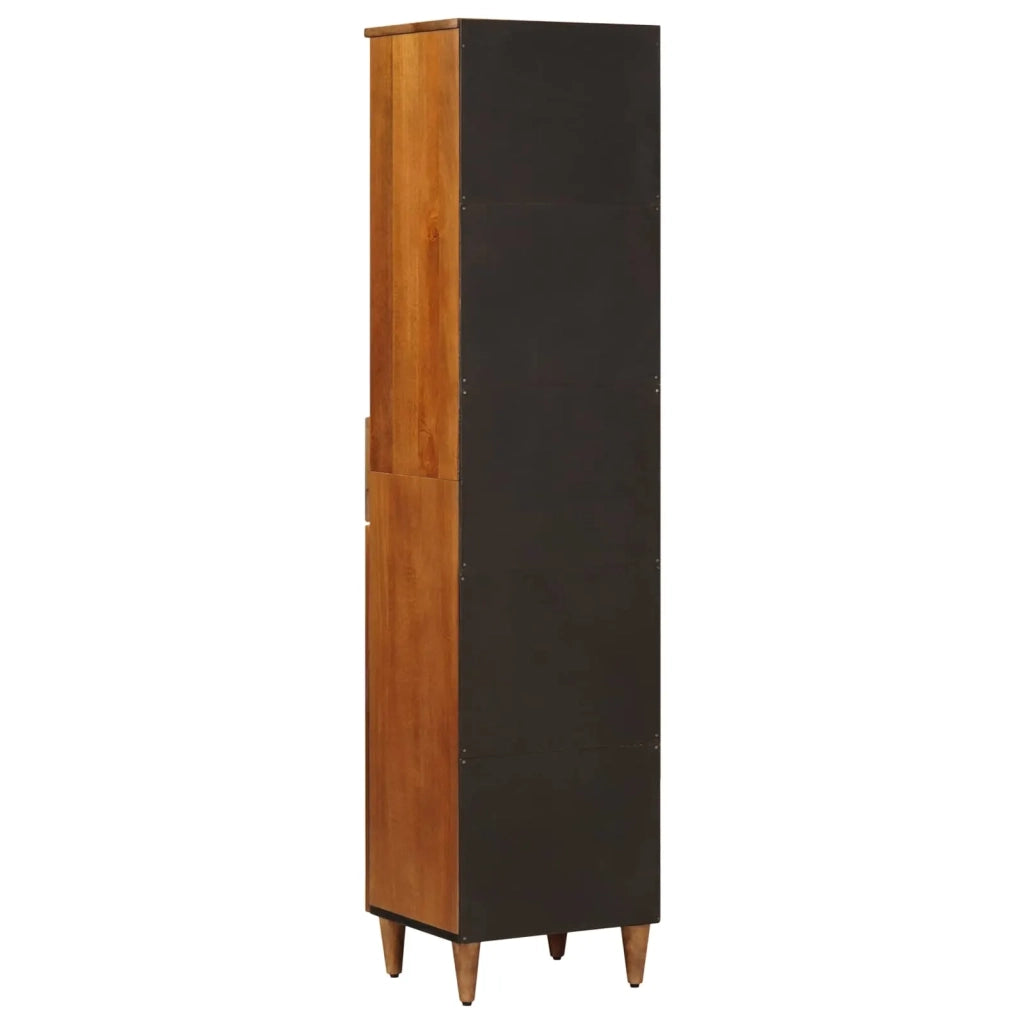 Mobile da Bagno con cassetto con porta Noce 38 x 33 x 160 cm 4018246