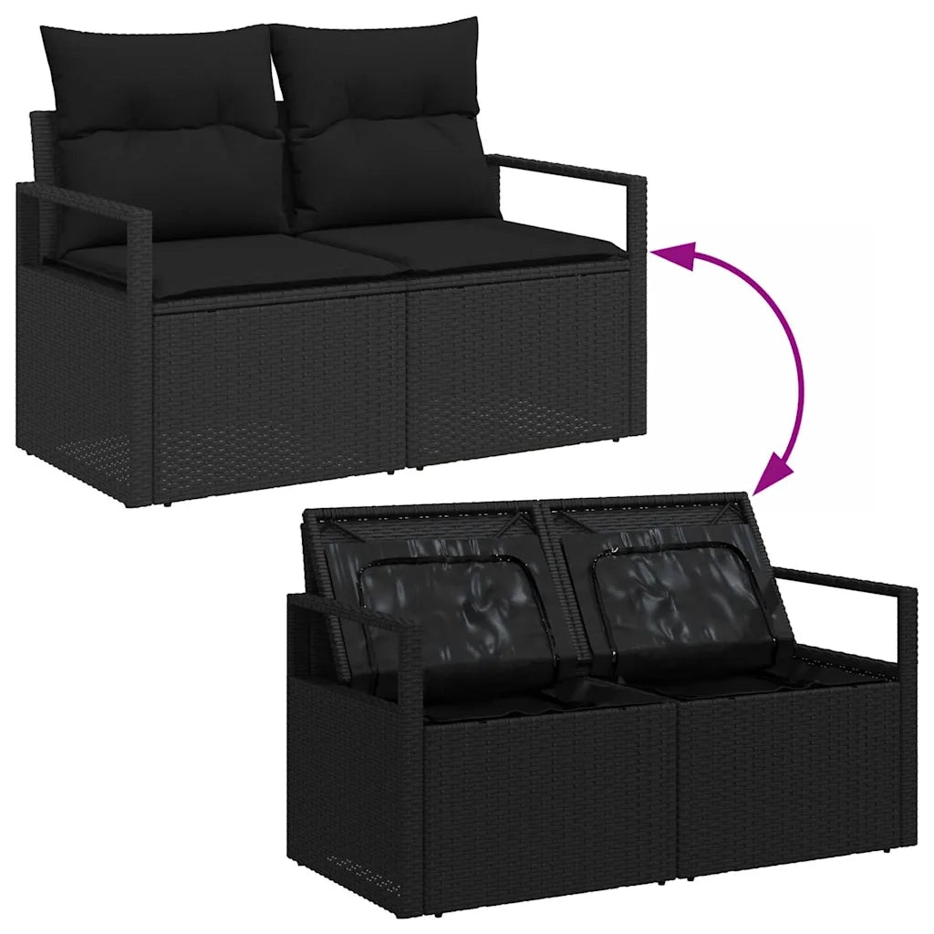 Set di divani con cuscino 5 pcs polyrattan 3360554