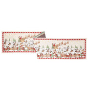 RUNNER BABBO NATALE E RENNE BIZZOTTO LAPLAND 183X33