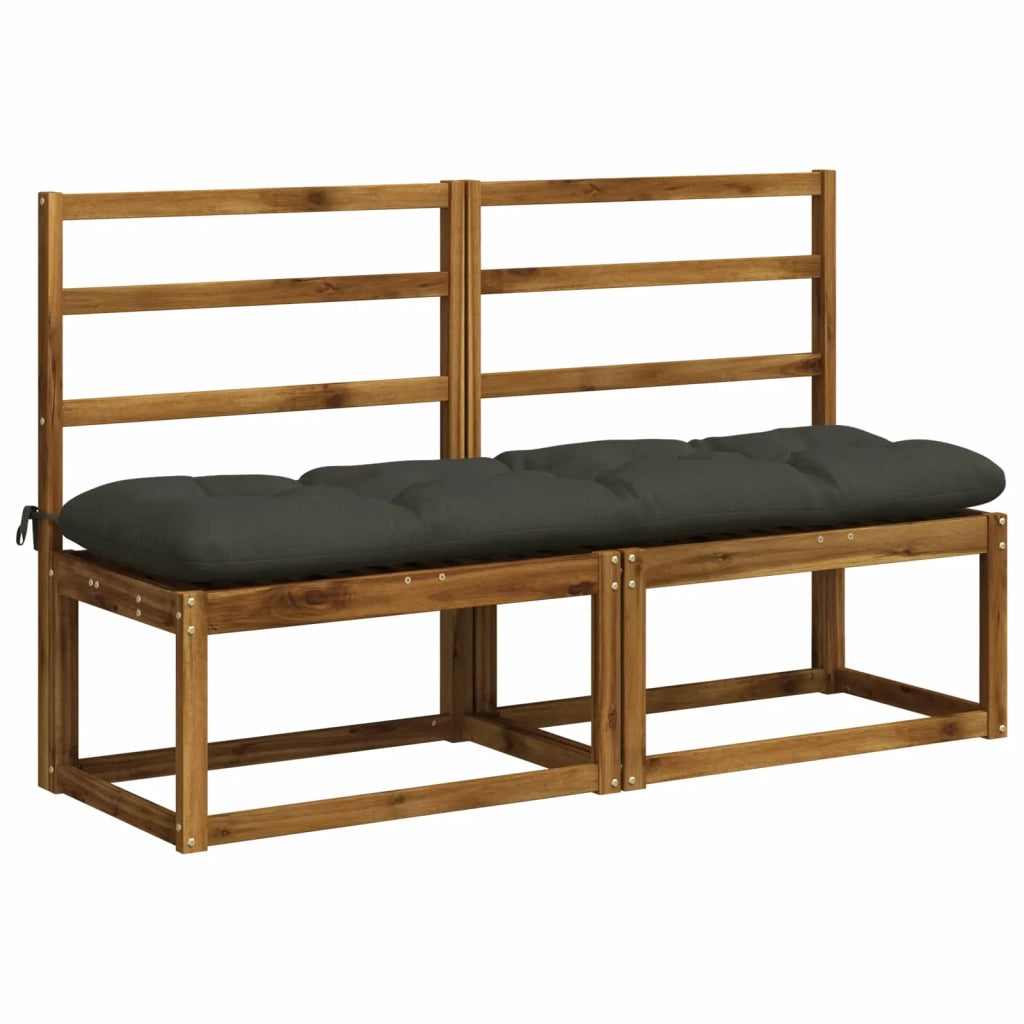 Cuscino per panchina VIANEN 100% Poliestere Antracite 952792