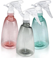 Spazzole Spray - 500 ml - 3 pezzi - Translucido - Plastica