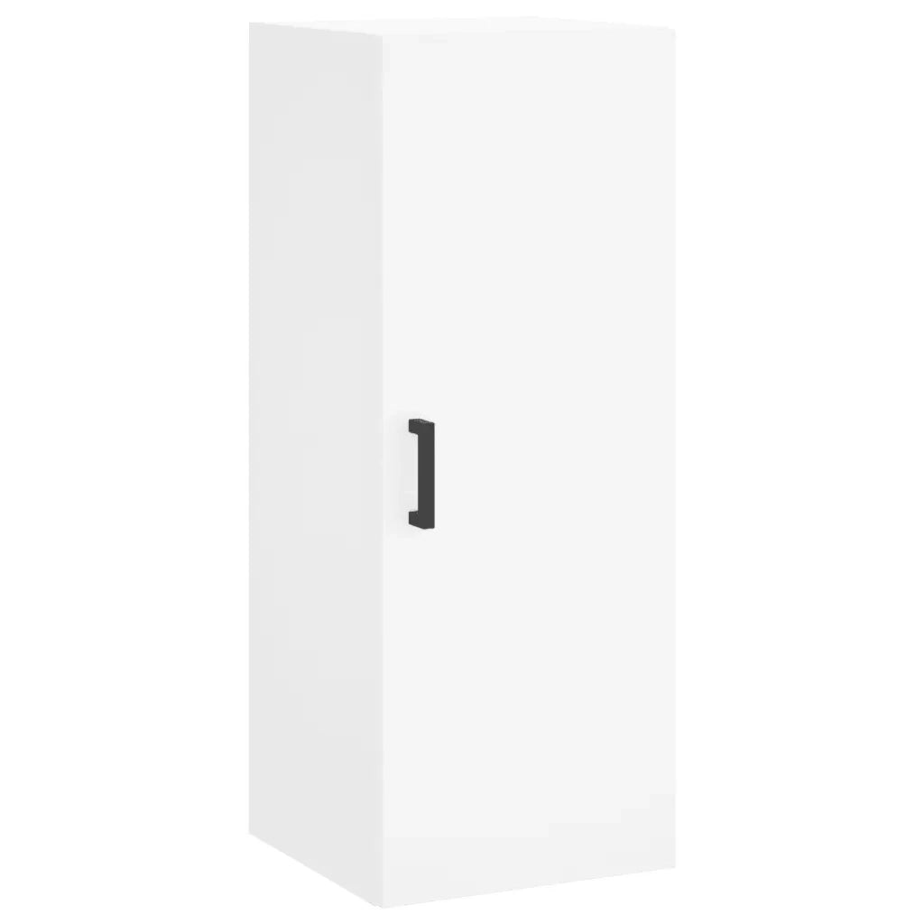 Mobile a Parete Bianco 34,5x34x90 cm 828852