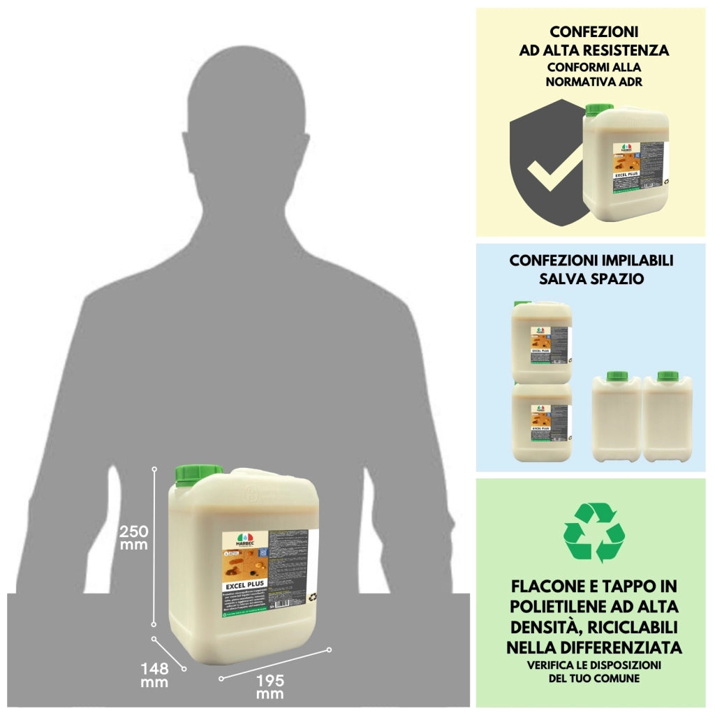 Trattamento pavimenti in cotto EXCEL PLUS   5LT