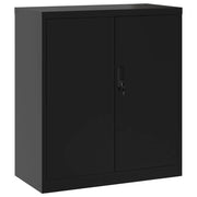Armadio Classificatore Nero 79x40x90 cm in Acciaio CFW9251090