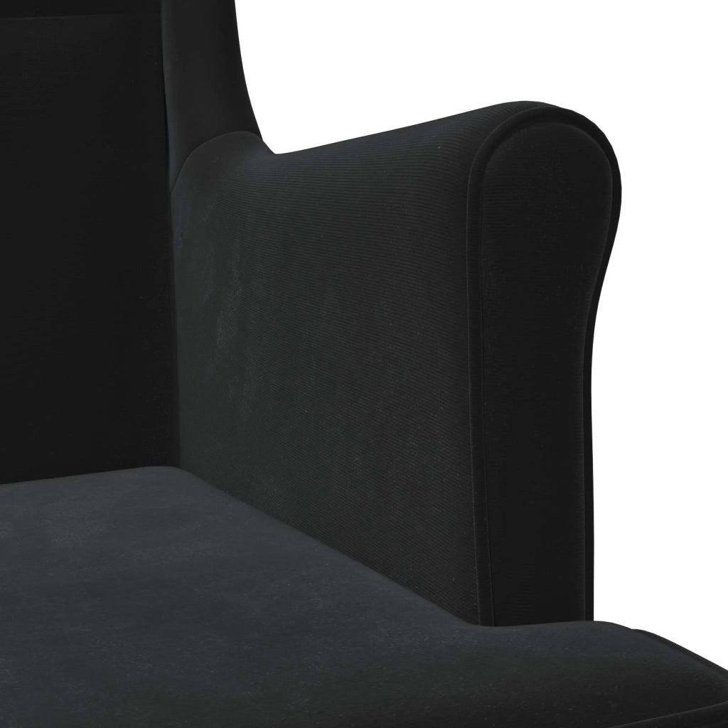 Poltrona Nero Velluto 42029868