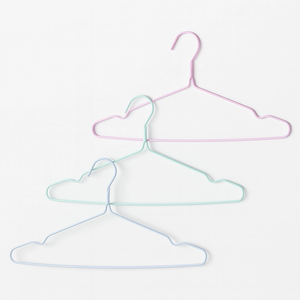 Grucce 36pz Appendiabiti Metallo e Silicone Antiscivolo Salvaspazio Giacche Vestiti Pantaloni Camicie
