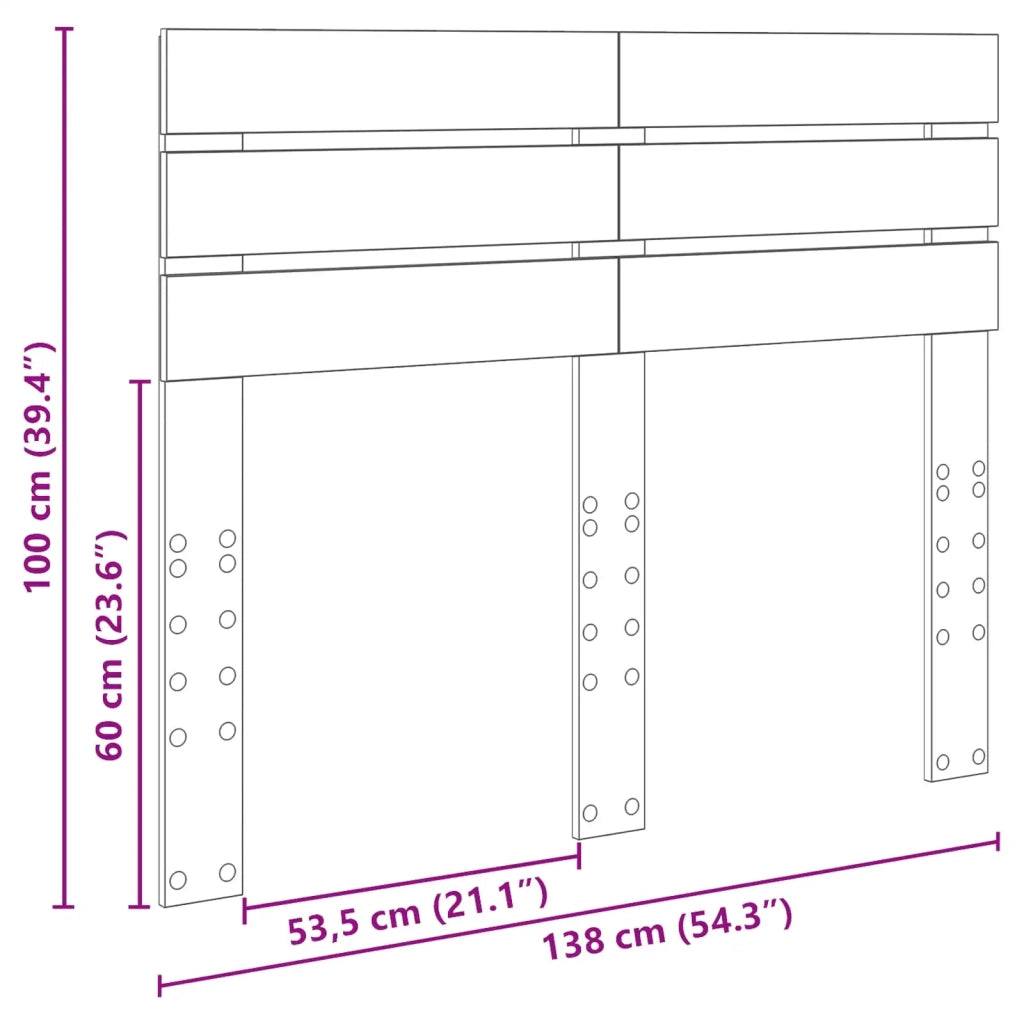 Testiera | Testata Legno vecchio Legno multistrato