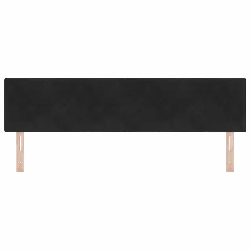 Testiera | Testata Nero 180 cm Velluto