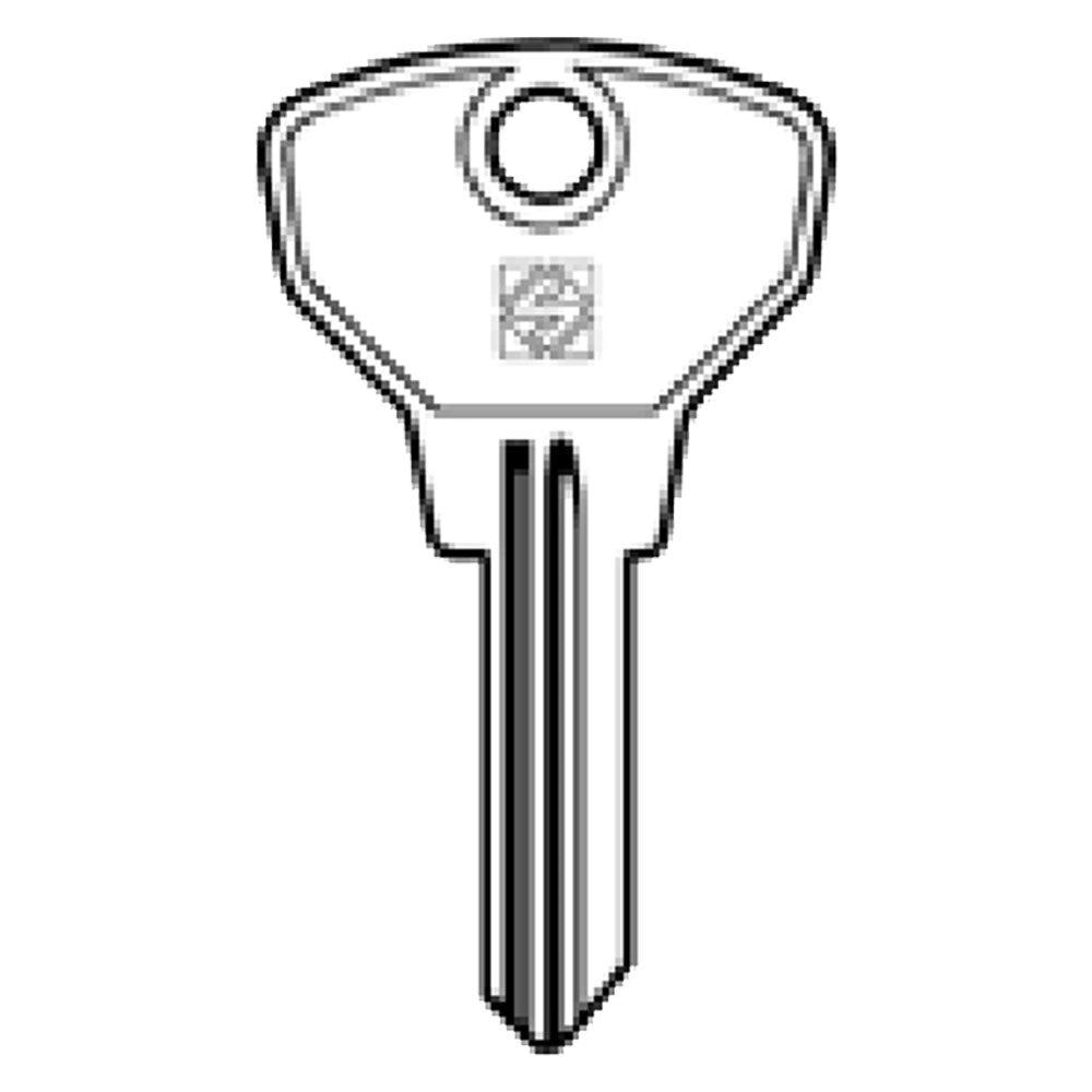 CHIAVI ACCIAIO SIP9R- 5 pezzi  - SILCA