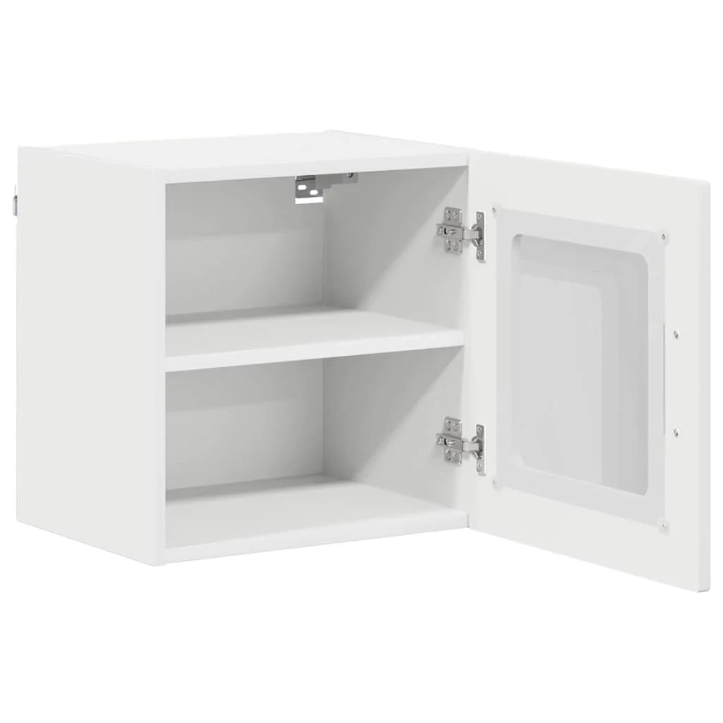 Armadio da cucina moderno pratico spazio di archiviazione 40 x 31 x 40 cm in legno multistrato bianco 02_0053863