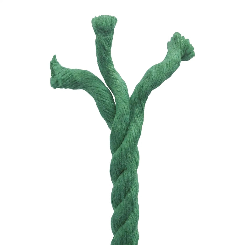 Corda di Cotone 10 mm 250 m Verde 100% Cotone 42011959