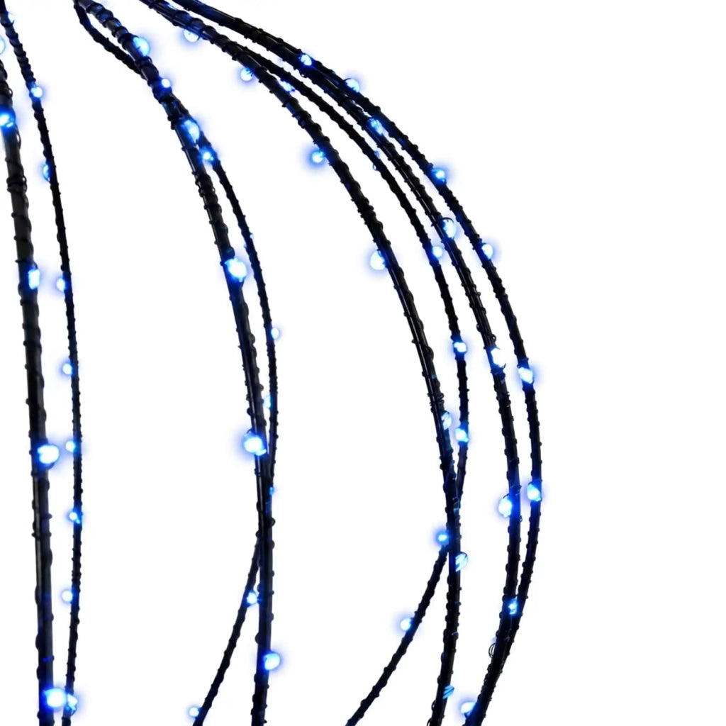 Luce a punta di Natale 320 LED Blu Diam. 40 x 75 cm 42049754