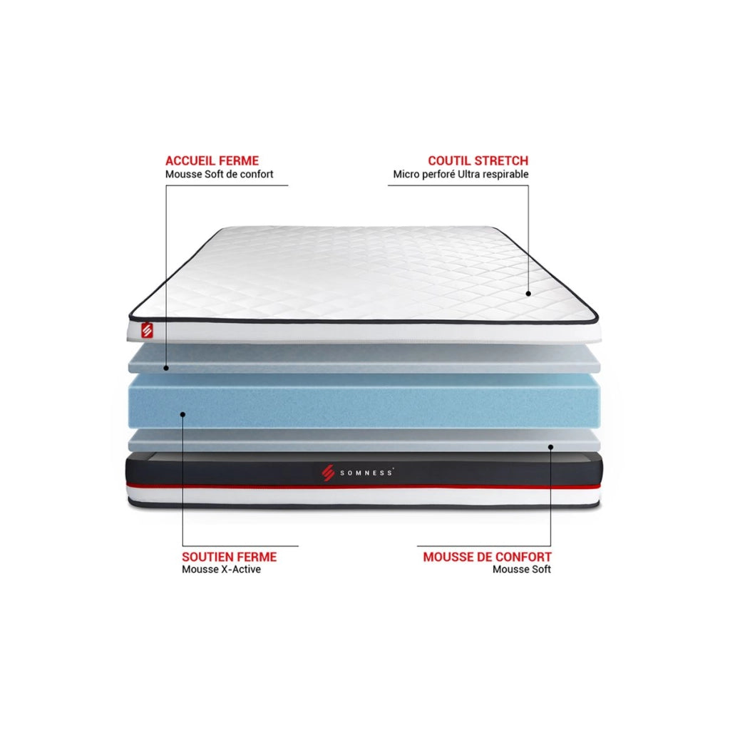Materasso e base 90x190 cm - Form