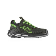 Scarpe Bryan Nero/Verde Basse 41 S3 Upower