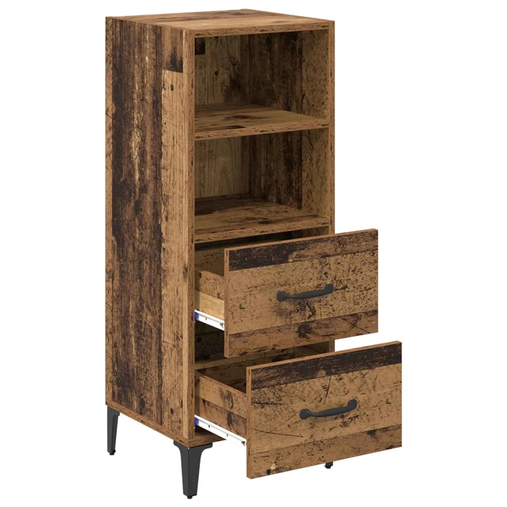 Credenza Legno vecchio 34 x 34.5 x 90 cm Legno multistrato 880952