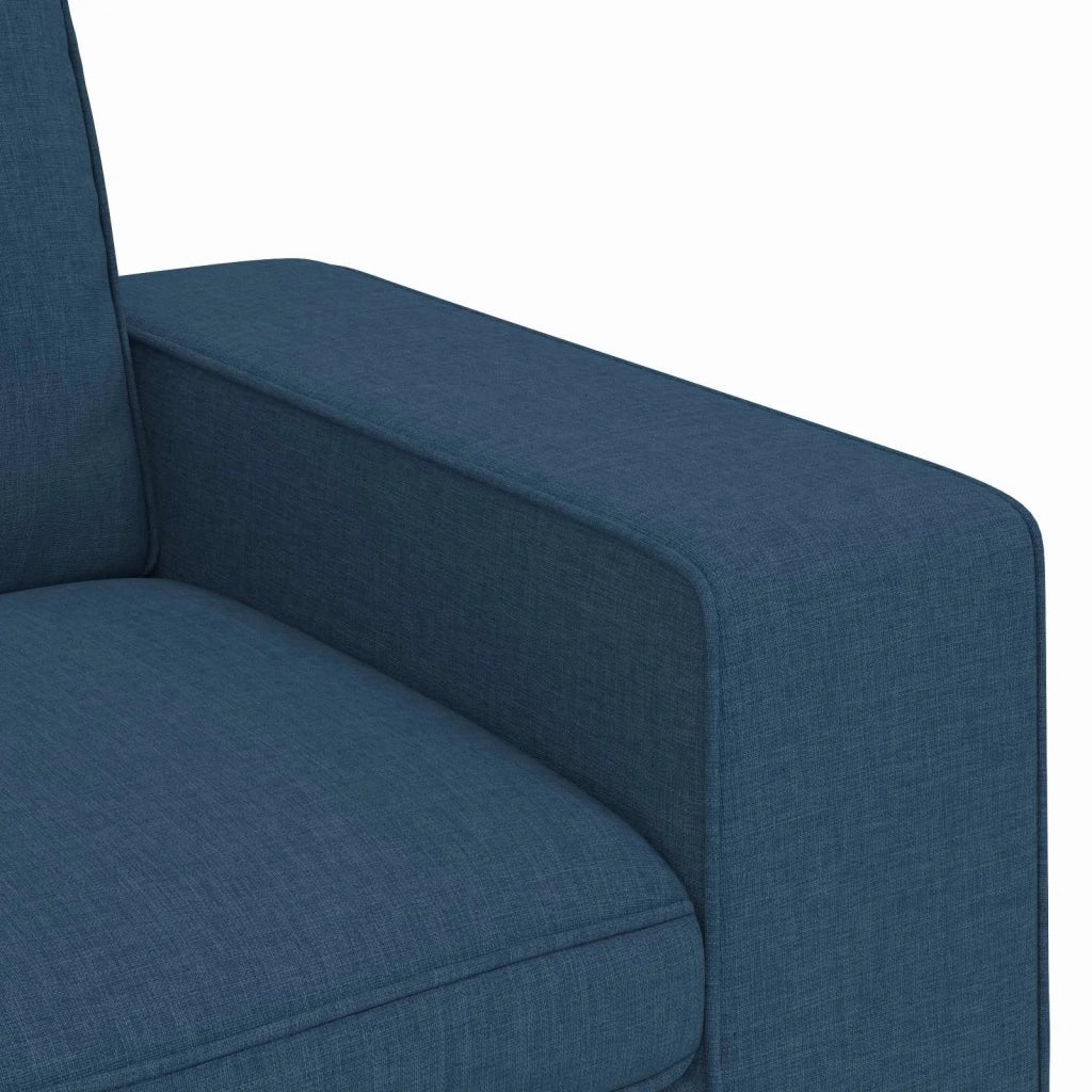 Set di divani 2 pcs Blu 162 x 80 x 82 cm Tessuto 3407506