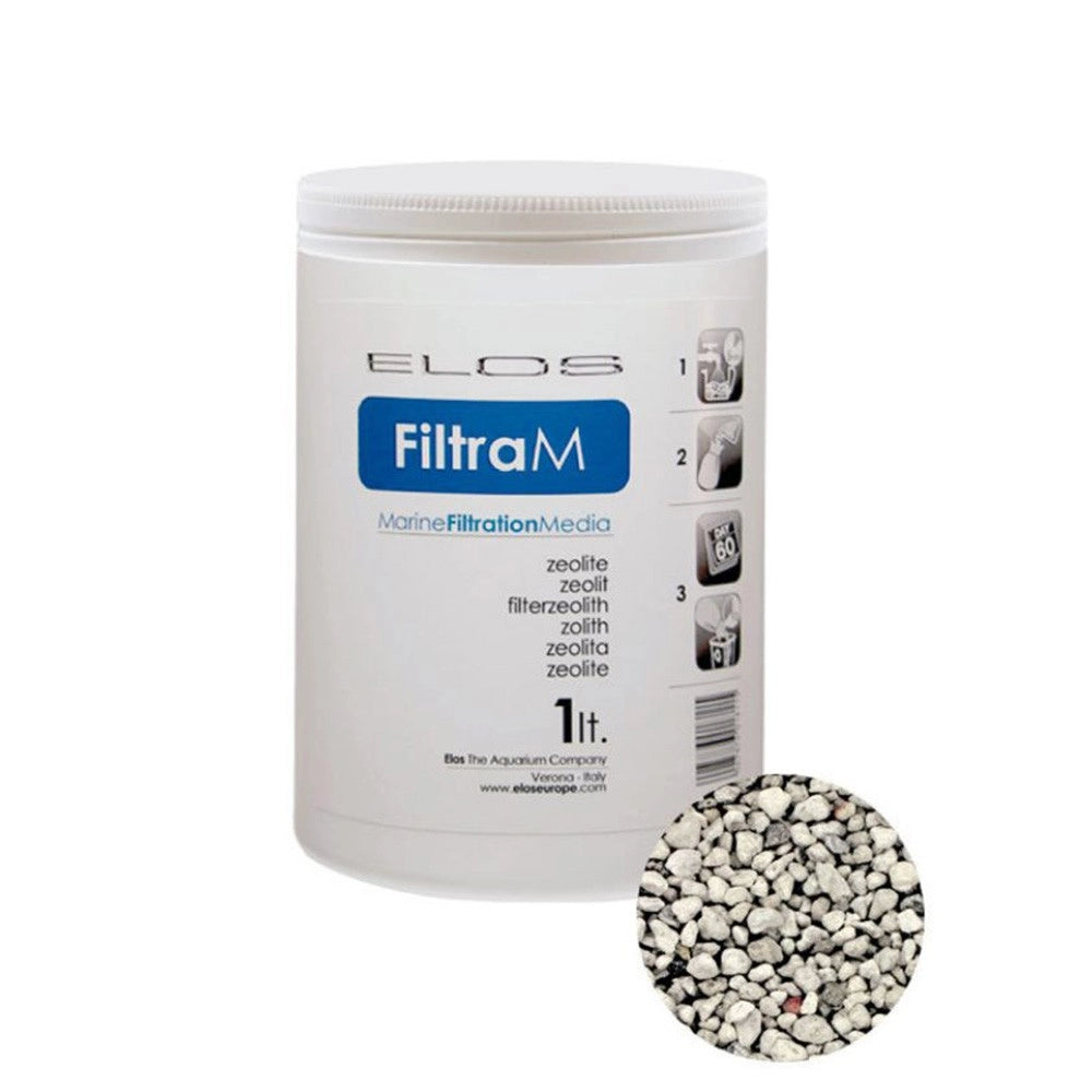 Elos Purist Line Filtra M 1000ml -  Per la Rimozione di Ammoniaca e Abbassamento dei Nitrati negli Acquari di Barriera