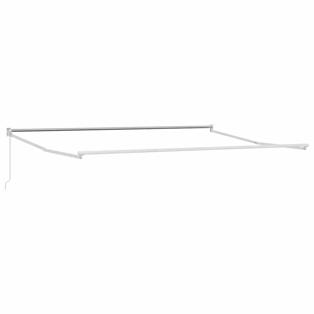 Tenda da Sole-Tenda parasole per Patio Rosso e Nero 350 x 250 x 165 cm Poliestere 907398
