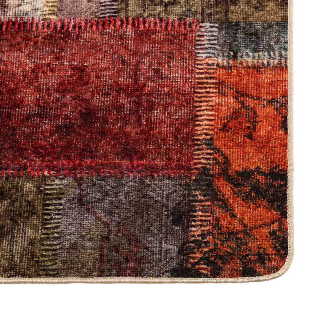 Runner Tappeto MARSA Multicolore 50 x 450 cm Poliestere e PVC 42023241