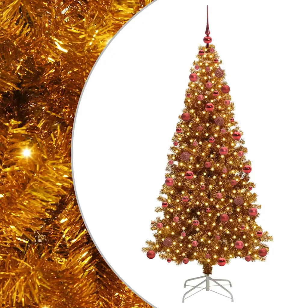 Albero di Natale Oro 180 cm PET 3396625