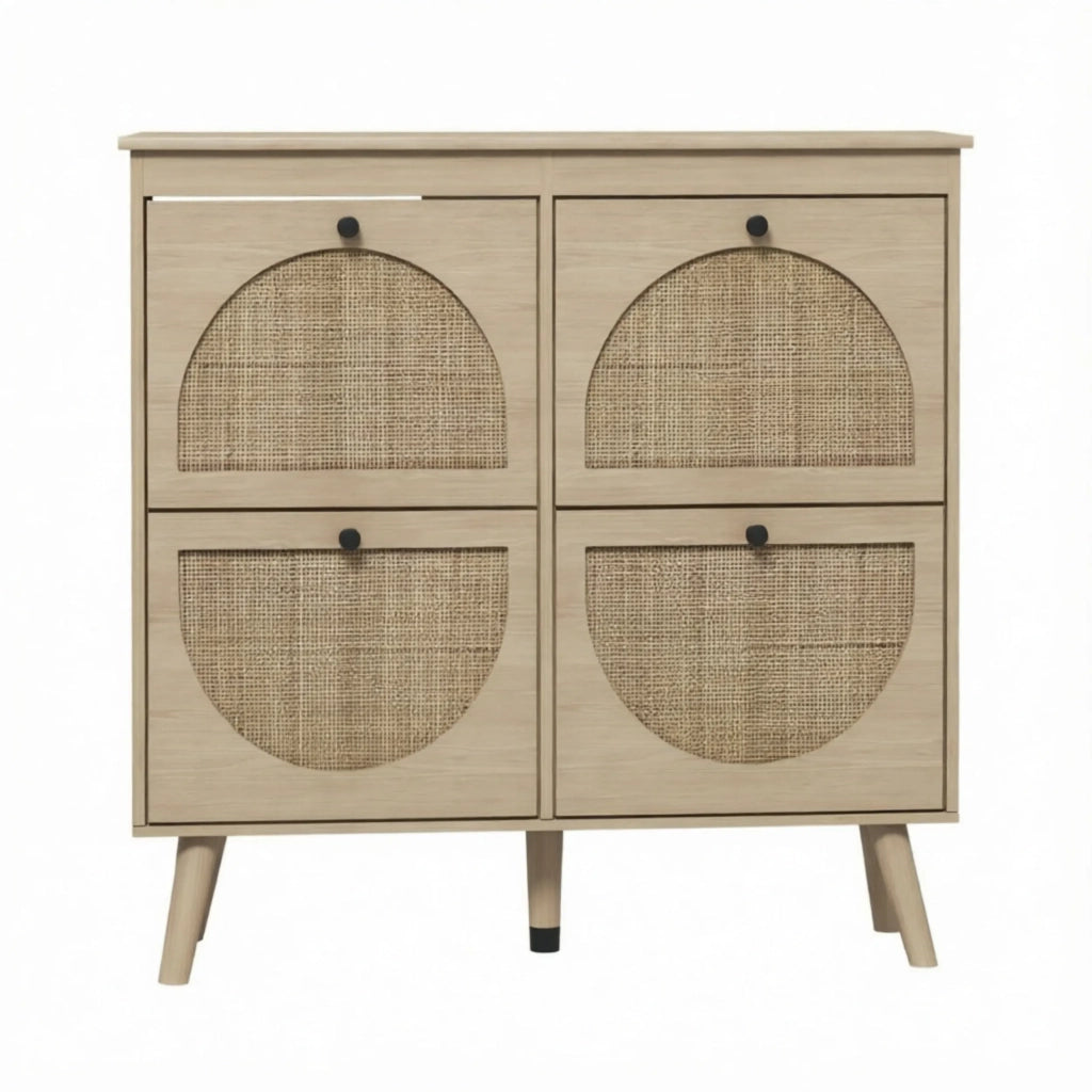 Scarpiera compatta dal design moderno e semplice, salvaspazio
