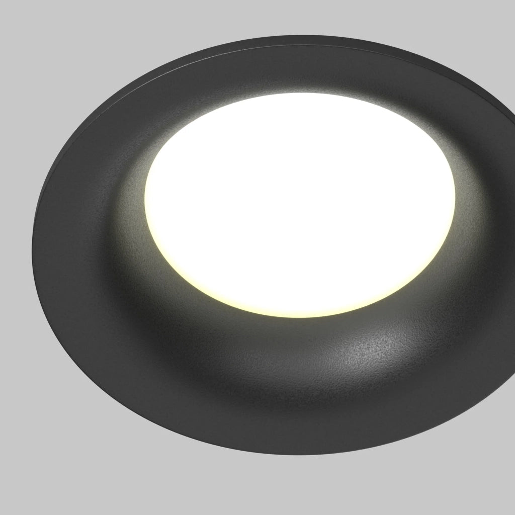 Maytoni Faretto Slim 1 luce GU10 nero metallo