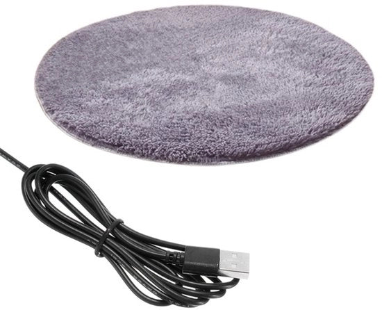 Debito elettrico per animali domestici, riscaldamento, temperatura costante, impermeabile all'acqua, resistente ai graffi, senza perdite, ricaricabile via USB, piccola fonte di calore per cani e gatti.