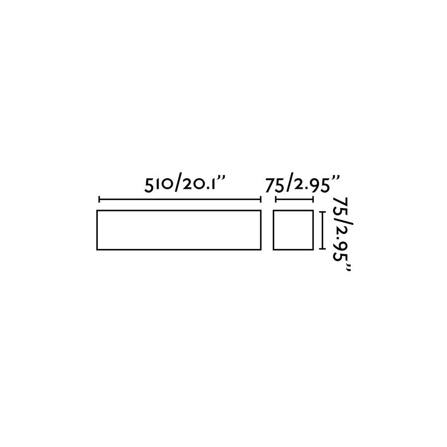 TERA, Applique a LED per Interni, Faro Barcelona