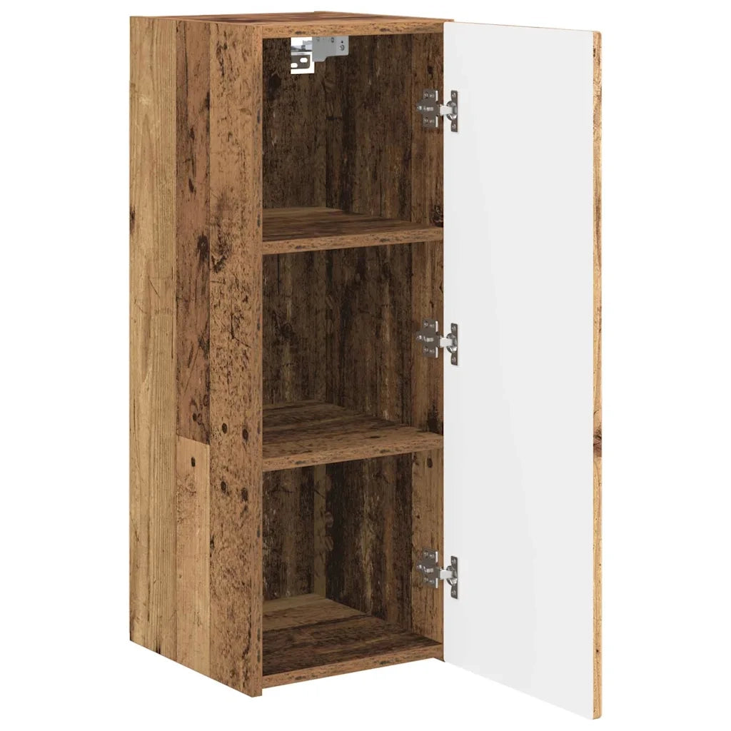 Mobile TV da parete-Mobile TV a Muro-Credenza TV Legno vecchio 30 x 31 x 80 cm