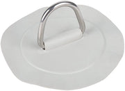 Accessorio per Barche - D Ring Pad 6 pollici - PVC + Acciaio Inossidabile - Adatto per Barche Inflabili - Kayak/Canoe/Surfboard - Facile da Montare - Materiale Duraturo - Accessorio per Barche