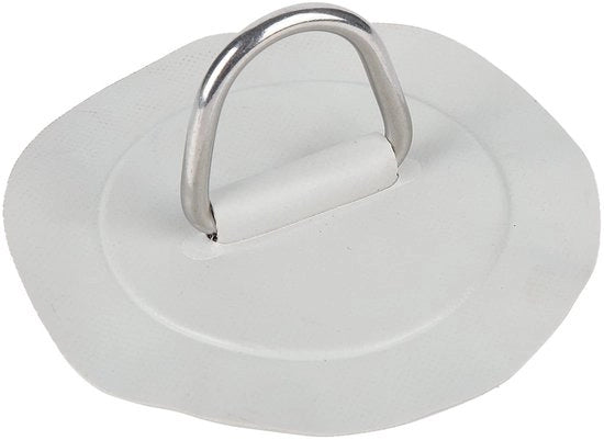 Accessorio per Barche - D Ring Pad 6 pollici - PVC + Acciaio Inossidabile - Adatto per Barche Inflabili - Kayak/Canoe/Surfboard - Facile da Montare - Materiale Duraturo - Accessorio per Barche