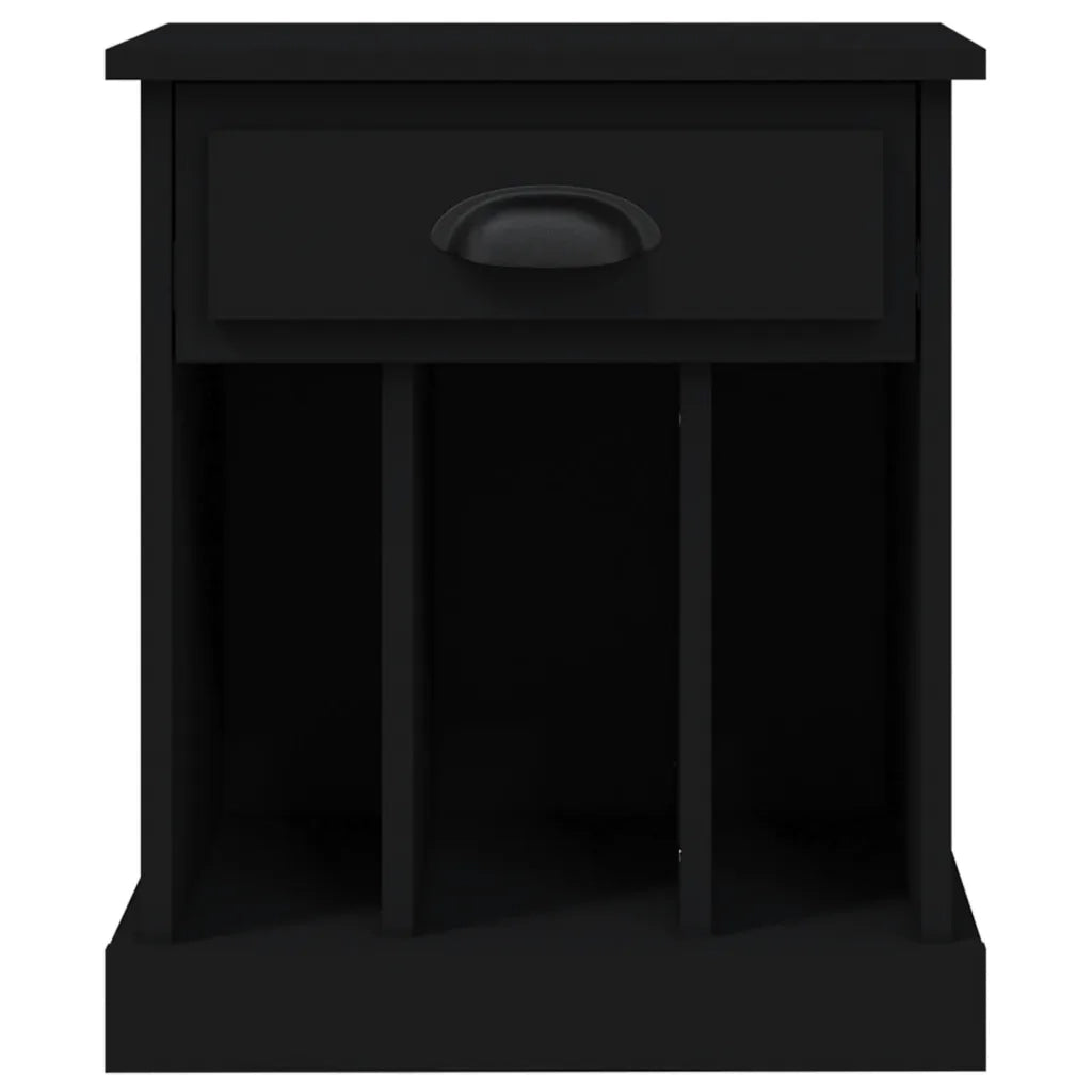 Comodini 2 pz Neri 43x36x50 cm 816347