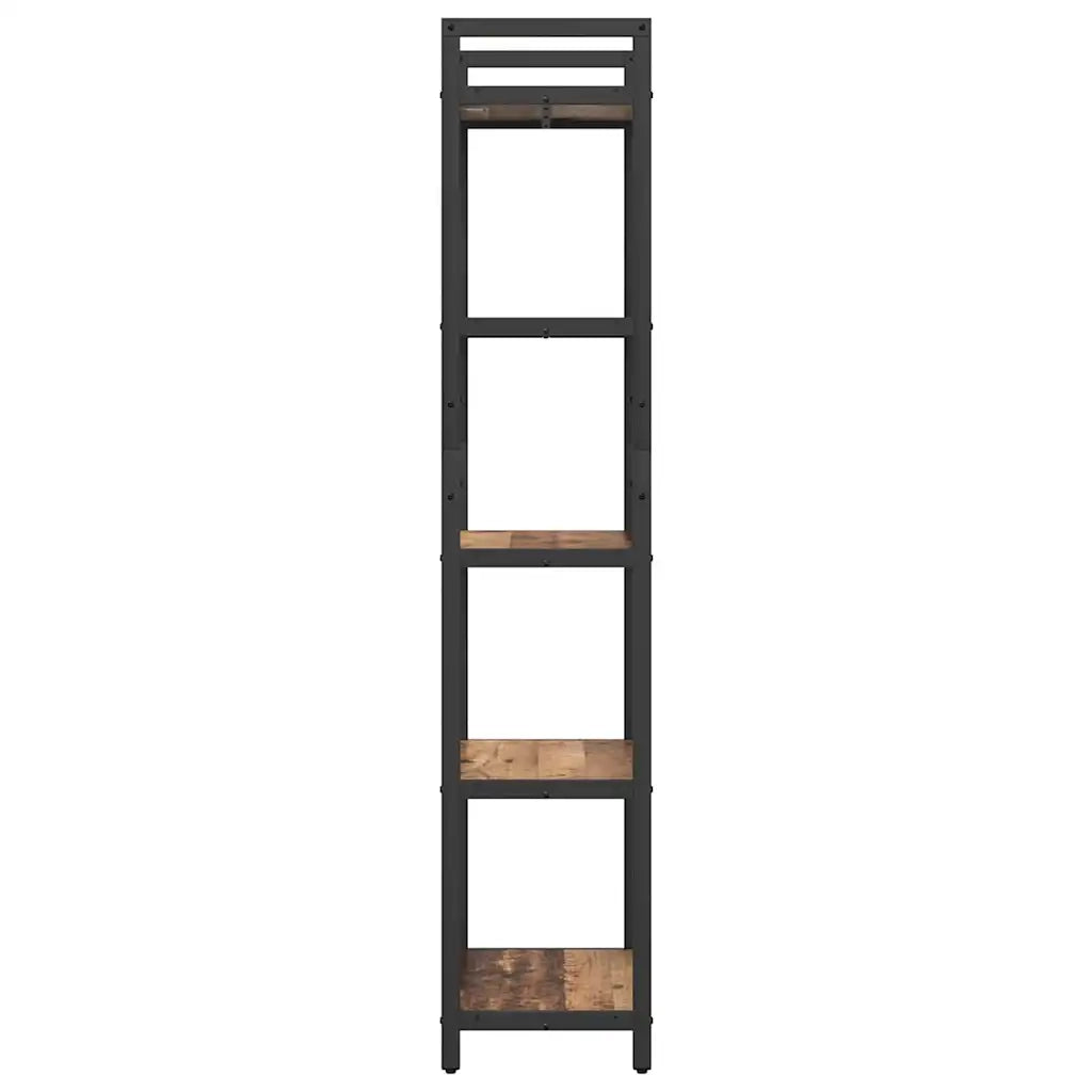 Libreria-Scaffale per Libri-Mobile di Stoccaggio Legno vecchio 56 x 34 x 171 cm Legno multistrato