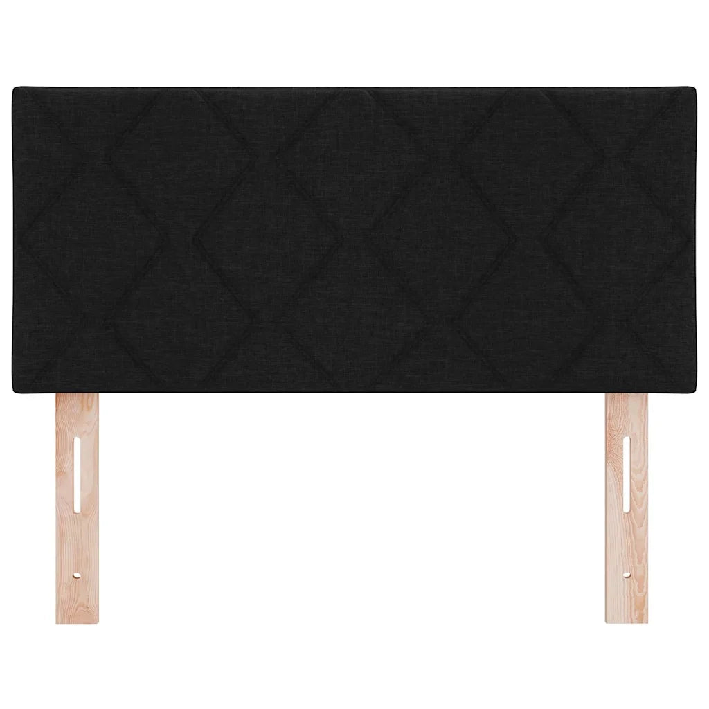 Testiera | Testata Nero 100 cm Tessuto