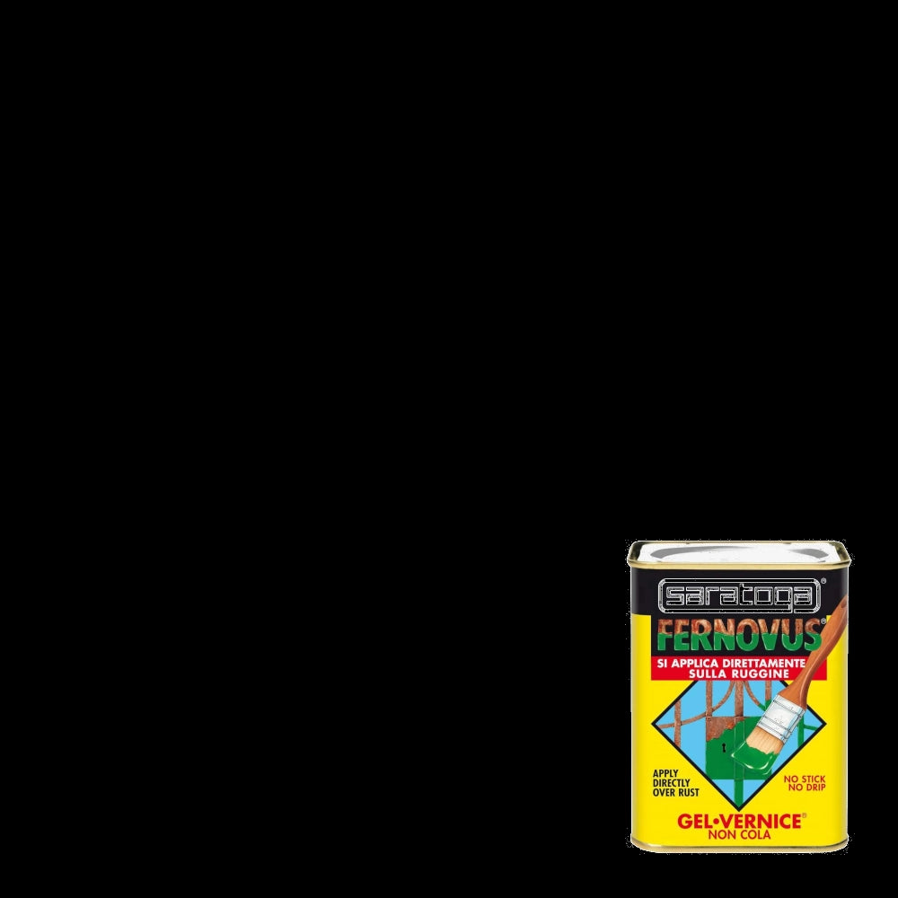 Saratoga SMALTO A GEL FERNOVUS 750ML NERO OPACO