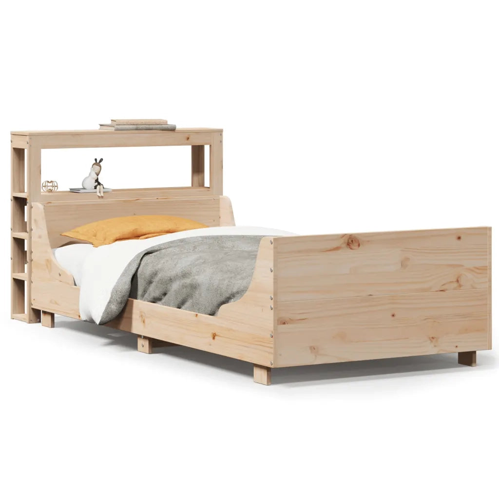 Letto senza Materasso 90x200 cm in Legno Massello di Pino 3306468