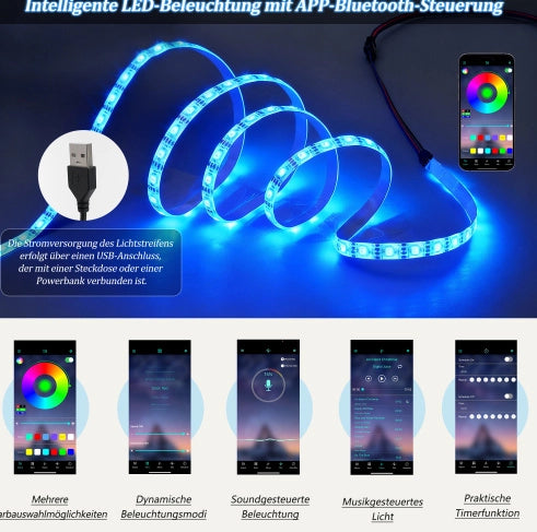 Vetrina moderna con LED e ampio spazio contenitivo