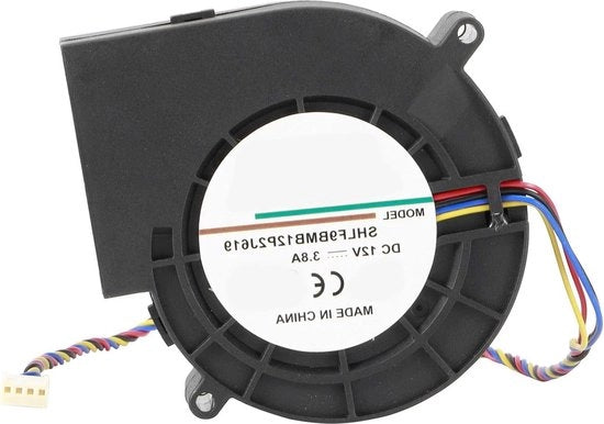 Blazer centrifugale leggero con doppio cuscinetto a sfera per barbecue Datacenter router schaltkästen 12V