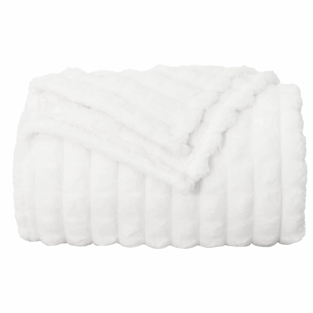 Coperta Bianco 150 x 130 cm Panno